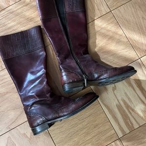 Oxford Tall Boots Moosto Italy Milano , sz 40